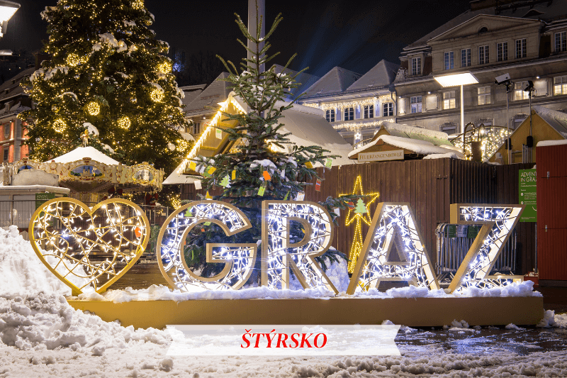 Vánoční trhy Štýrsko